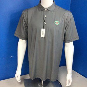 NWT Turtleson Beckett Check Performance Polo BLACK Various Sizes
